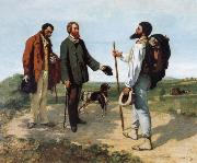 Gustave Courbet Encounter Germany oil painting artist